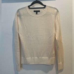 Banana Republic Merino Wool Sweater in Vanilla Cream